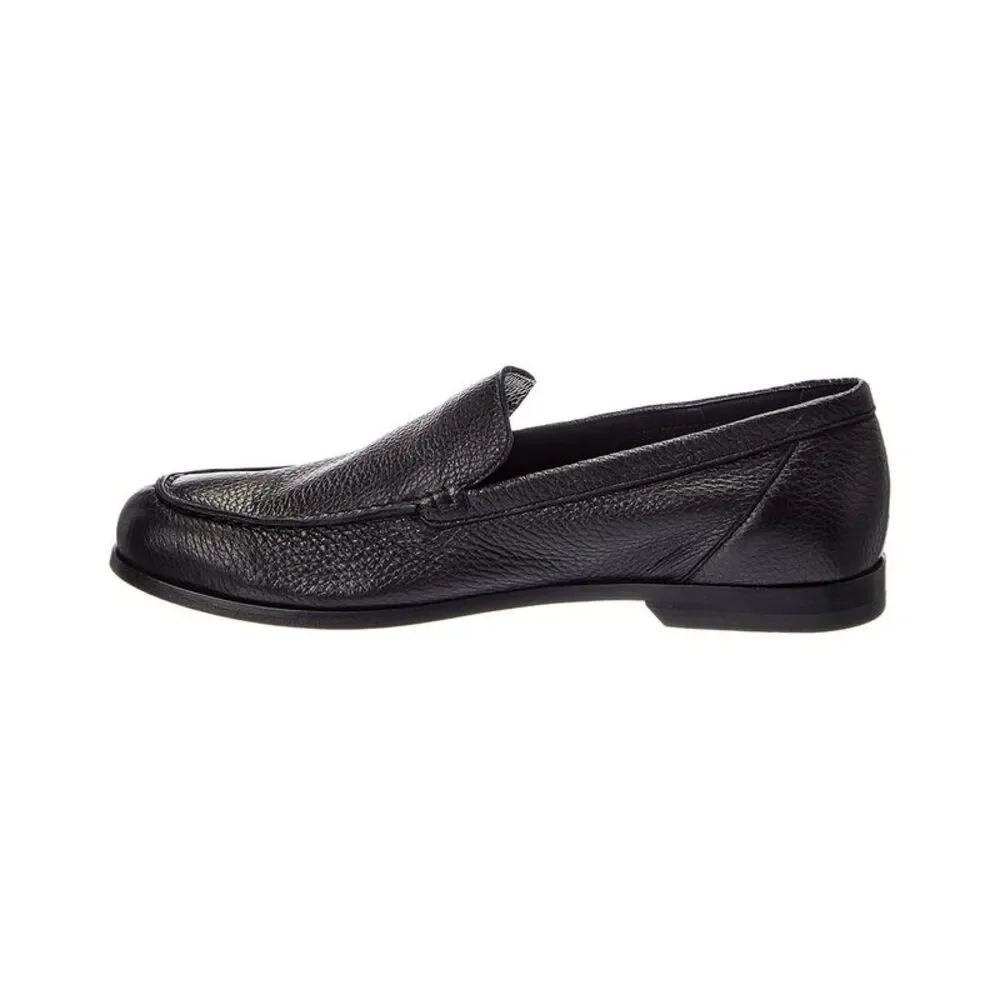 Harry's Of London Morris Deerskin Loafer, Black
